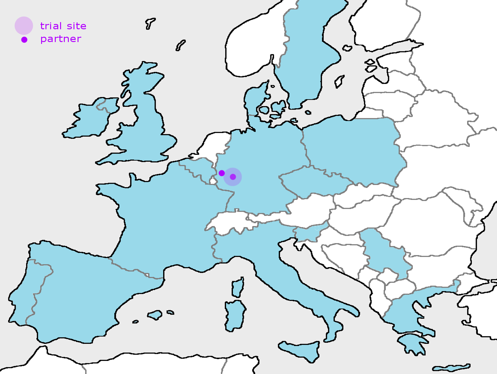 Trial Sites Koeln & Aachen